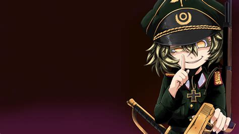 Download 1920x1080 Wallpaper Tanya Degurechaff From Youjo Senki Anime