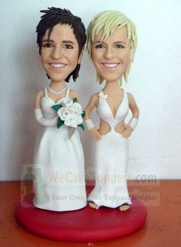 1000 Images About Gaylesbian Wedding Cake Toppersfigurines On