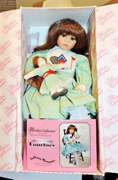 2180~paradise Galleries~courtney Talking Memories Doll In Box Wcoa