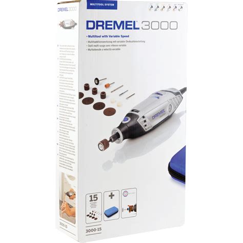 Dremel 3000 15 Multi Tool Kit Electric 10000 33000opm 230v