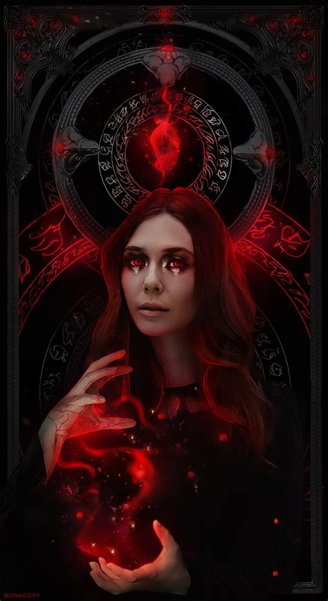 Scarlet Witch By Monagory On Deviantart
