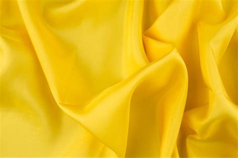58 60 Yellow Silk Satin Fabric Gsm 100 150 Rs 110 Meter Maa Kalka