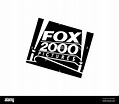 Fox 2000 Pictures, rotated logo, white background B Stock Photo - Alamy