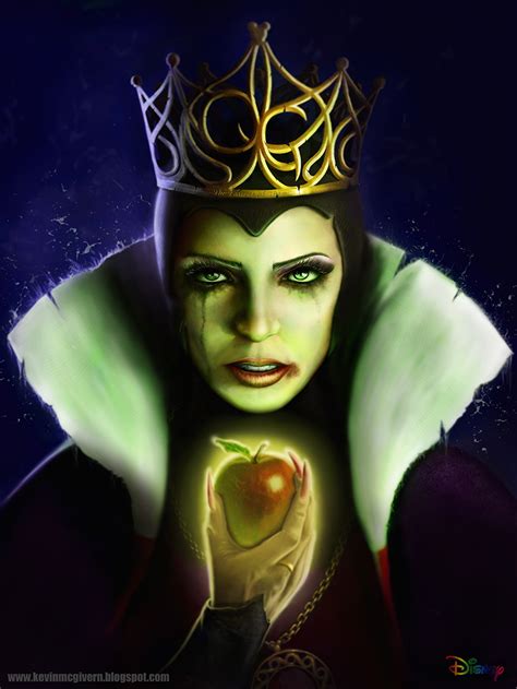 Snow White Evil Queen Re Designed By Kevmcgivernart On Deviantart
