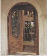 Arched Double Entry Doors