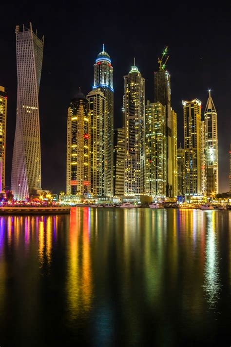 Dubai Marina At Night Photorator