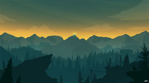 Download Firewatch Wallpaper Timelapse Firewatch Day Night Cycle