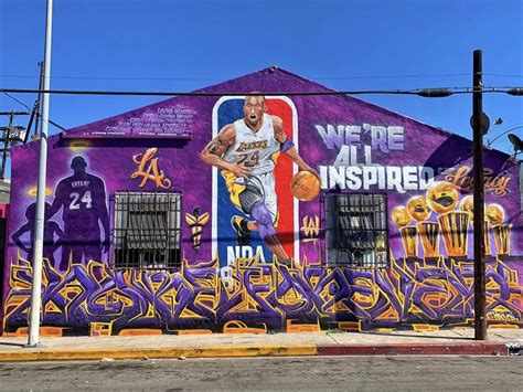 Here Are 5 Murals of Late L.A. Lakers Star Kobe Bryant Painted by Latino Artists