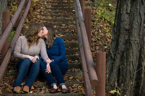 Kristy And Patricia Lesbian Engagement Photos Lesbian Engagement