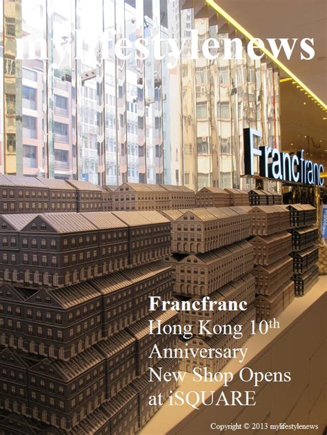 Francfranc is a japanese home furnishing store operating under the bals corporation. mylifestylenews: Francfranc Hong Kong 10th Anniversary ...