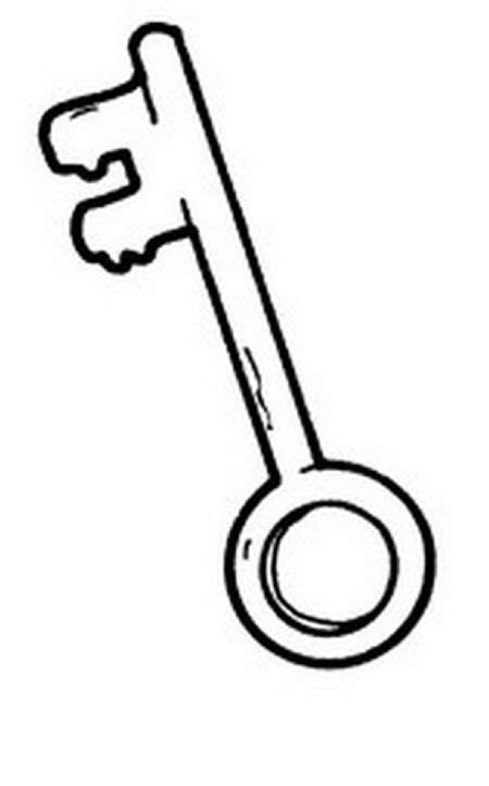 Key Coloring Sheets Clipart Best