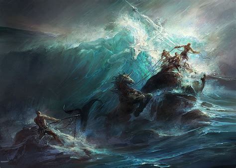 Poseidon Neptune Greek God Of The Sea Greek Mythology Pantheon