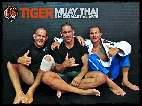 a very big welcome to ufc fighter james te huna as he arrives at tiger tiger muay thai and mma