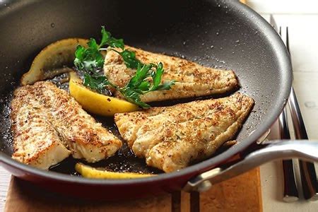 Over 110 indian style food recipes for diabetic patients. Cumin-Crusted Fish Fillet with Lemon | Diabetic Recipe - Diabetic Gourmet Magazine