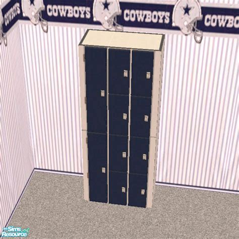 The Sims Resource Dallas Cowboys Lockers