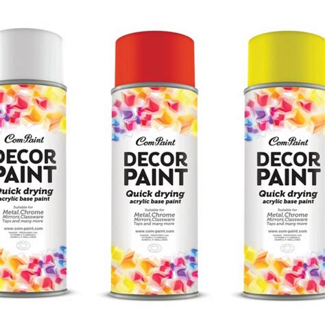 Product Label Design For Aerosol Spray Paint Can Product Label Contest
