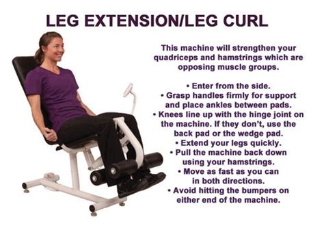 The Leg Extensionleg Curl Machine Is A Great Way To Get
