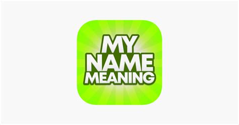 ‎my Name Meaning On The App Store