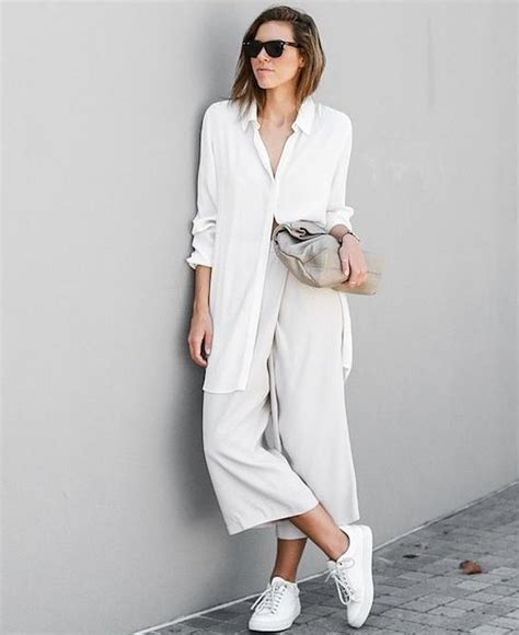 Lookastic Shop The Look — How To Wear A White Jumpsuit Tons Of Outfit