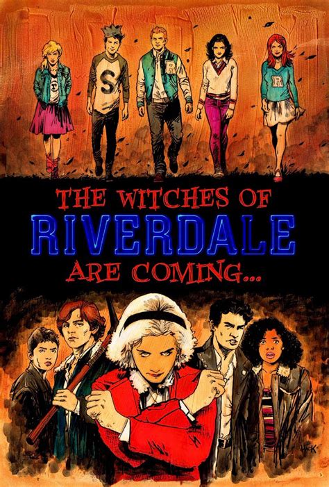 Кирнан шипка, росс линч, люси дэвис и др. The Chilling Adventures of Sabrina and Riverdale Crossover ...