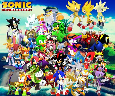 All Sonic Characters By Life Is Solorful222 On Deviantart