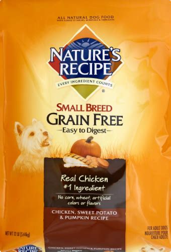 Natures Recipe Grain Free Chicken Sweet Potato And Pumpkin Small Breed