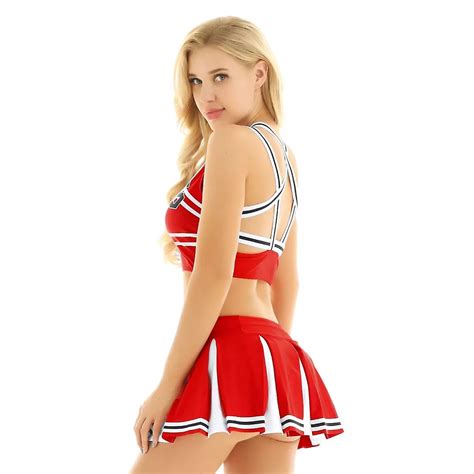 School Girl Cosplay Uniforme Sexy Lingerie Cheerleader Costume Set Fruugo Dk