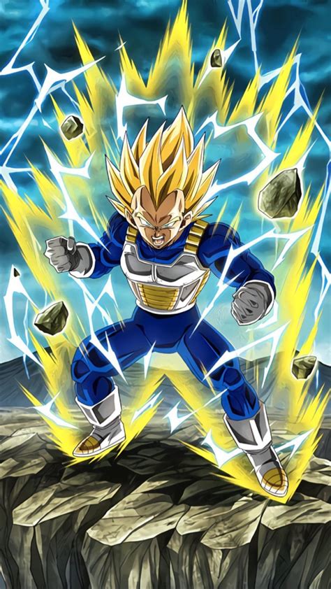 Limitless Combat Power Super Saiyan 2 Vegeta Dragon Ball Gt Dragon