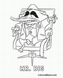 Colorear Mr. Big (Zootrópolis), dibujo para colorear gratis
