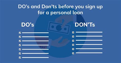 Dos And Donts Before You Apply For A Personal Loan Ask Bank Blog
