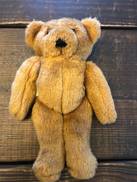 Vintage Hallmark 1984 Bo Bo Bear Plush Stuffed Animal Etsy