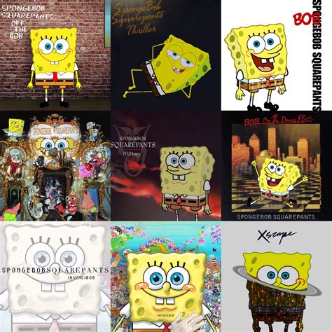 Michael Jacksons Discography Spongebob Squarepants Edition R