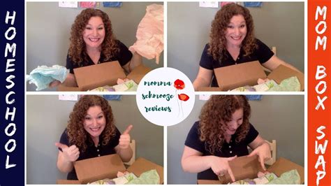 Homeschool Mom Box Swap Whats Inside This Mystery Box Youtube