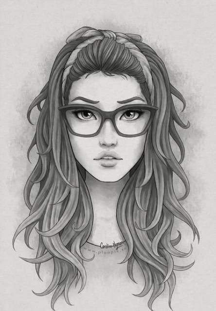 26 New Ideas Glasses Girl Anime Deviantart Portrait