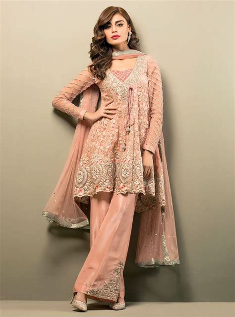 latest pakistani designer eid dresses 2017 for women fashionglint