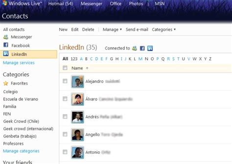 Is hotmail.com using servers with a reverse dns of hotmail.com? LinkedIn ahora se integra con Hotmail y Messenger | SOLO ...
