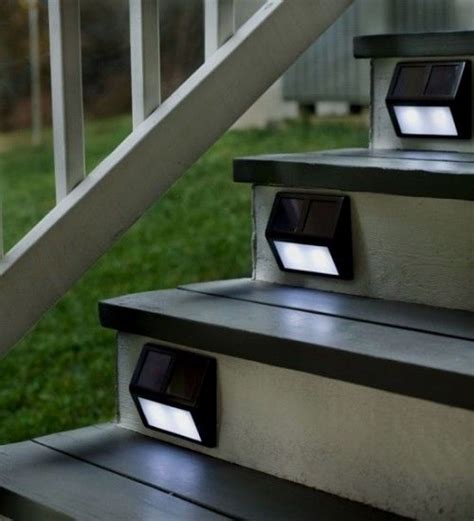 7 Deck Design Ideas Solar Step Lights Step