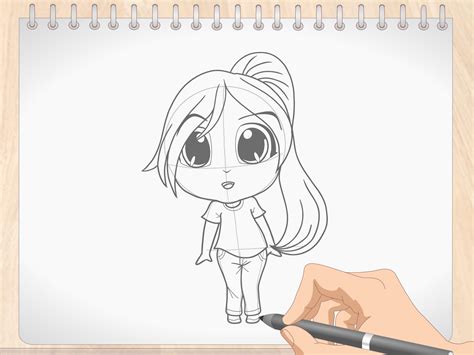 How To Draw A Chibi Character 11 Steps Wikihow