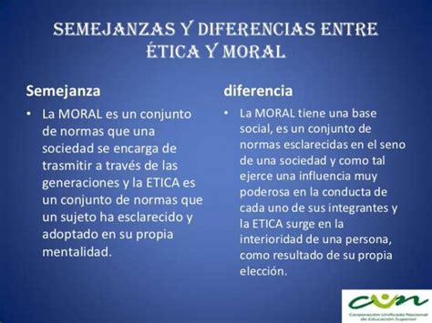 Diferencias Entre Tica Y Moral Cuadro Comparativo Hot Sex Picture