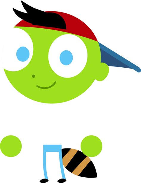 Pbs Kids Digital Art Del With A Red Cap By Luxoveggiedude9302 On