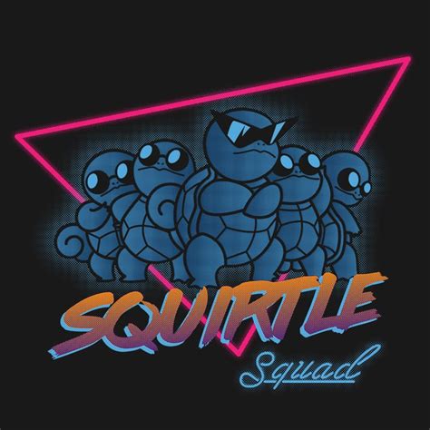Squirtle Squad Squirtle Squad Pokemon Logo Squirtle