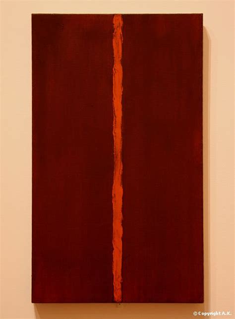 Barnett Newman Painting Onement I The Museum Of Modern Art New York
