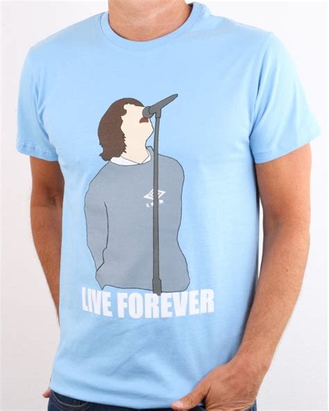 80s Casual Classics Live Forever T Shirt Sky 80s Casual Classics