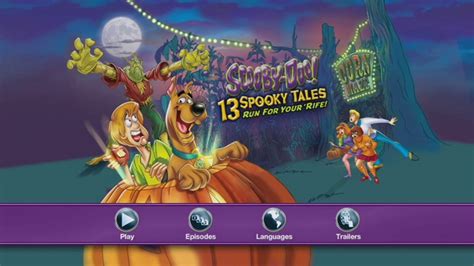 Scooby Doo 13 Spooky Tales Run For Your Rife 2013 Disc 01 Dvd Menu