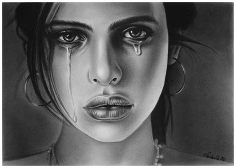 Crying Cleanses U Crying Girl Drawing Cry Drawing Cartoon Girl