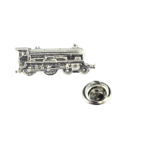 Steam Locomotive Pewter Lapel Pin Badge From Ties Planet Uk