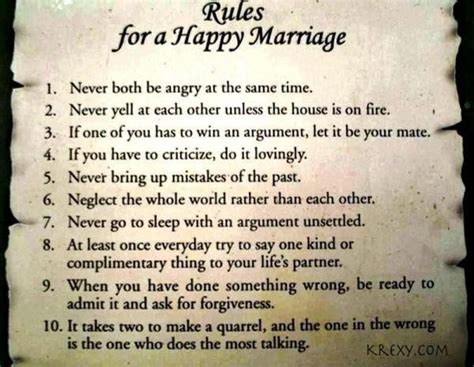 Rules For A Happy Marriage Pictures Photos And Images For Facebook