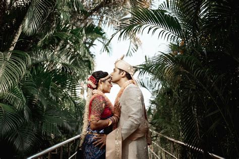 Traditional Mangalorean Wedding With The Bride In A Royal Blue
