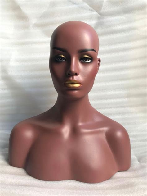 new female realistic mannequin head fiberglass jewelry and hat display glasses mold stand torson