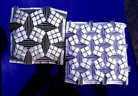 1 Origami Tessellation The Imperial Nine And Cubes All Ov Flickr